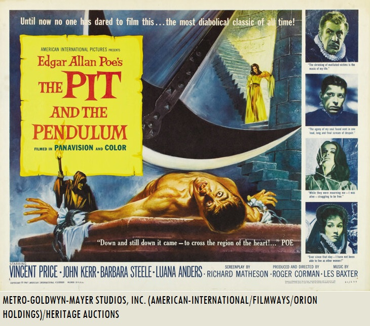 Original_1961_American_International_Horizontal_Poster_Art_The_Pit_And_The_Pendulum
